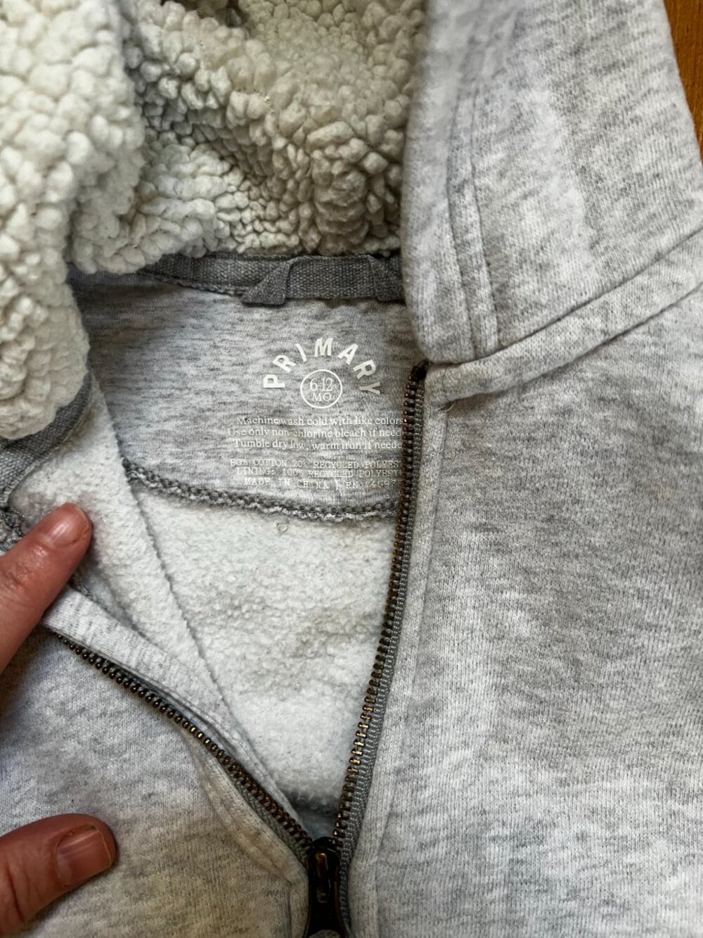 Two Sweatshirt Rompers - Picture 4 of 7